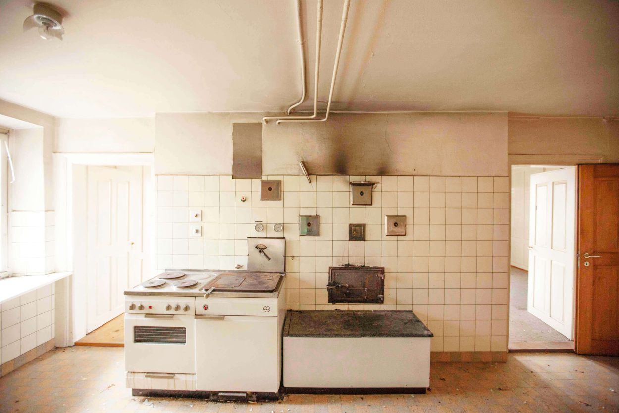 Kachelofen, Haus Rieda