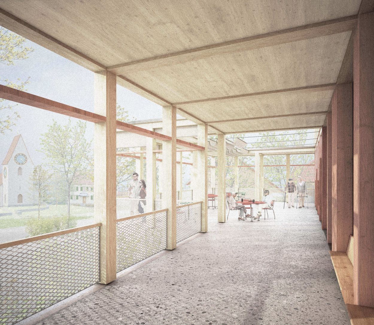 Kolonnade, Mehrgenerationenhaus Papillon, 1. Preis